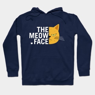 The Meow Face Cat Hoodie